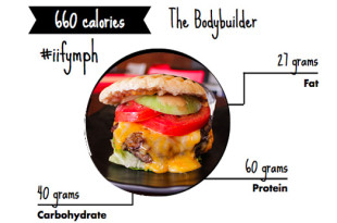 fit burger - the bodybuilder