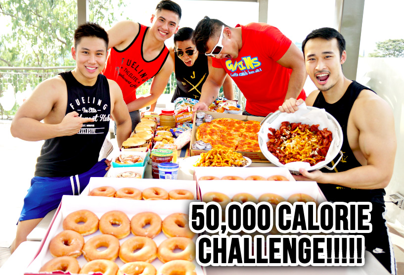 50000 calorie eating challenge